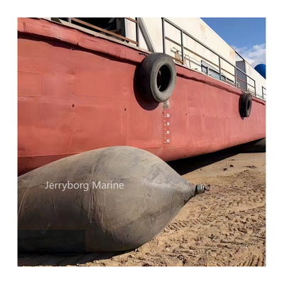 Bolsas de aire de caucho marino para el lanzamiento de buques Norma ISO14409