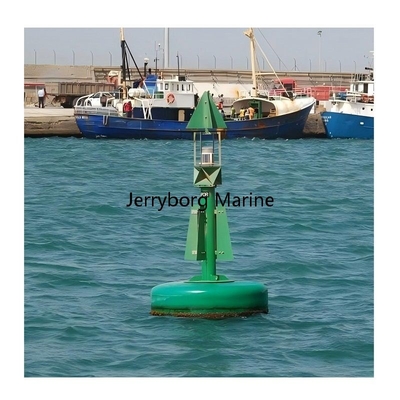 Boia flotante de LLDPE resistente a los rayos UV con luz solar para uso marino