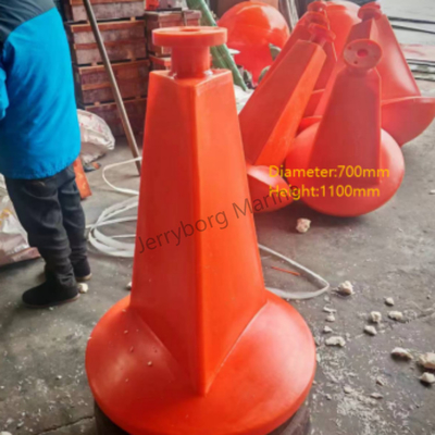 Boia de material LLDPE de alto rendimiento con mejor marca para navegación y advertencia costera