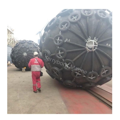 China Fabricación Fender de caucho tipo Yokohama con red de la cadena de neumáticos