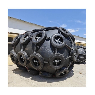 Para puertos marítimos, un parachoques de caucho de tipo Yokohama rentable