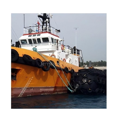 Fender de caucho de tipo Yokohama duradero con parachoques de botes de red de cadenas de neumáticos