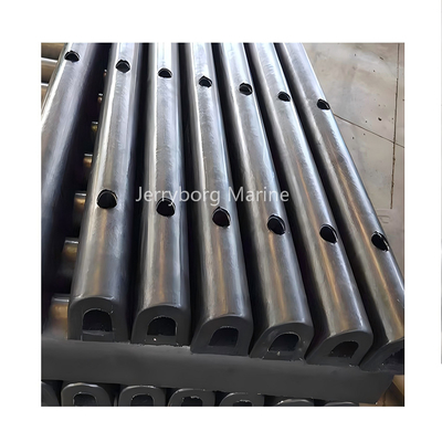 Fenders de caucho de tipo D personalizables para la seguridad de buques y muelles
