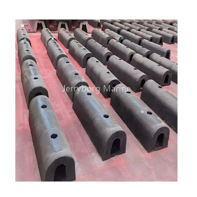 Fenders de caucho tipo D de grado industrial para aplicaciones de trabajo pesado