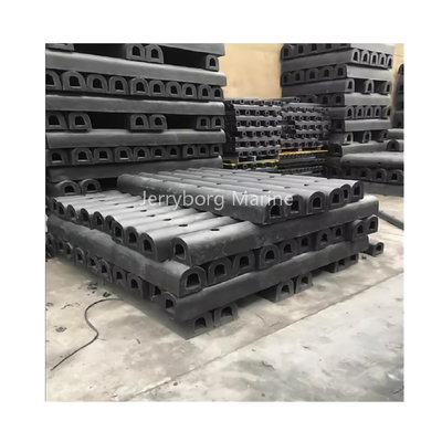 Fenders de caucho de tipo D flexibles y resistentes para sistemas de atraque