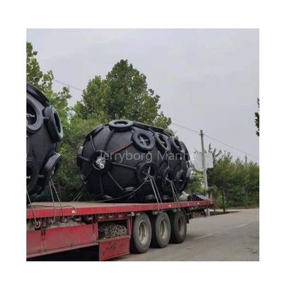 Fender de caucho neumático flotante de alta presión para protección de embarcaciones y muelles
