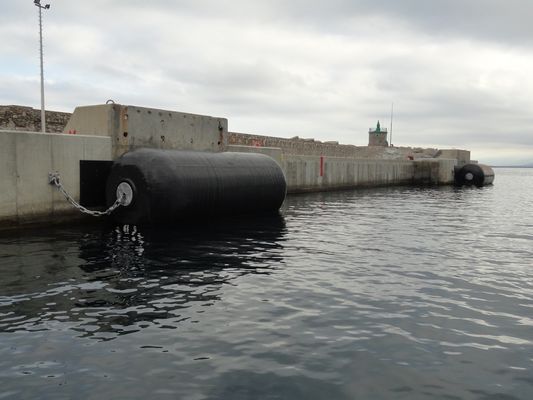 La flotación modificada para requisitos particulares hace espuma defensa llenada con el neumático y la cadena