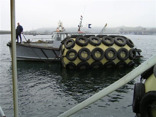 Defensa llenada espuma de Marine Ship Dock Protection Polyurethane