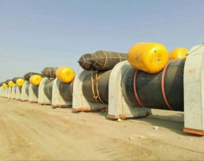 Saco hinchable de goma de elevación del salvamento y del refloatation de la flotabilidad del aire para la construcción del muelle