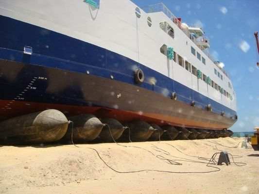 Nave Marine Salvage Airbags de goma de lanzamiento del ahorro de trabajo