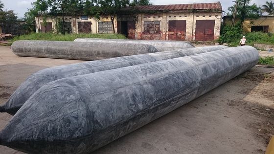 Nave Marine Salvage Airbags de goma de lanzamiento del ahorro de trabajo