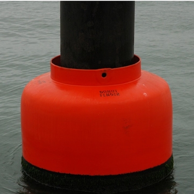 Piel flotante Marine Colorful Donut Fender del poliuretano de Eva Foam Filled Fender With