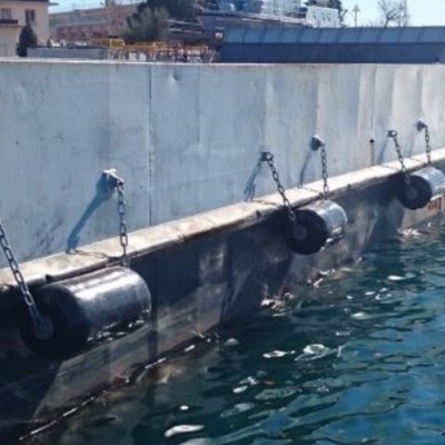 EVA Marine Foam Fender los 3.3m*6.5m con la defensa flotante de la piel del poliuretano