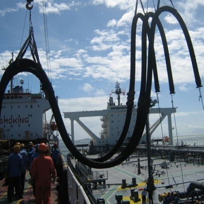OCIMF Marine Oil Hose With Flange flotante de goma natural