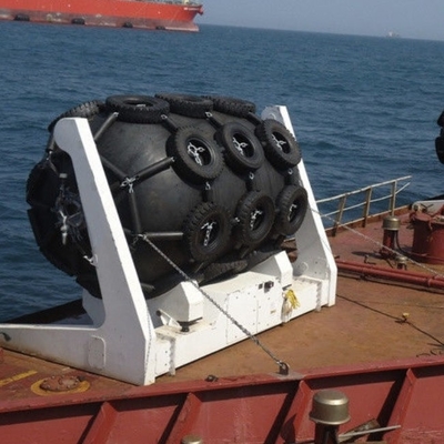 Tipo flotante diámetro de Marine Yokohama Pneumatic Fender los 4.5m