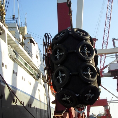 kpa 50 que atraca amarrando a Marine Rubber Fender neumática flotante inflable