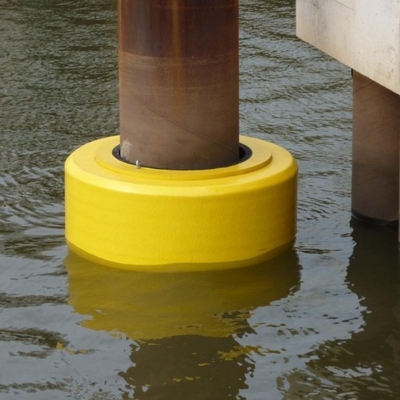 Defensa resistente del poliuretano de la BV Marine Cell Fender For Berthing