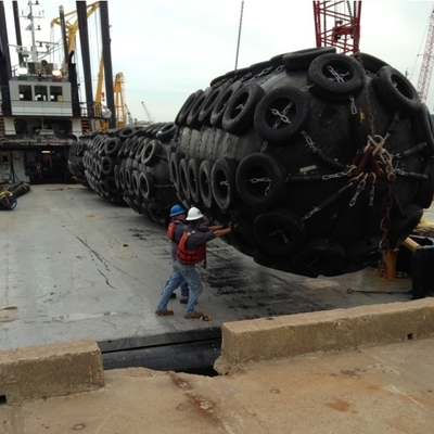 Defensa del ABS CCS Yokohama para el barco que amarra la gran elasticidad Marine Rubber Buffer