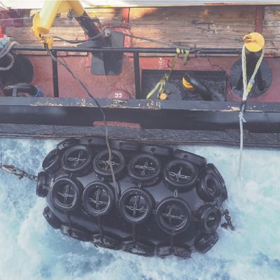Defensa de goma neumática durable de la UE Yokohama para la nave que atraca atracando el almacenador intermediario