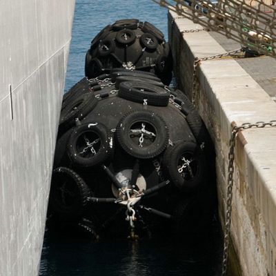 ISO17357 50 tipo defensa neumática inflable de Yokohama del kpa del kpa 80