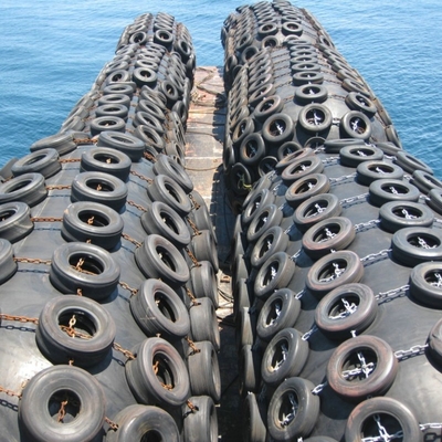 Defensa neumática de ISO17358 CCS Yokohama para la defensa de goma inflable del embarcadero