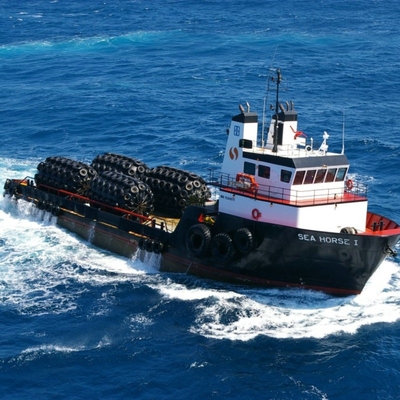 Defensa de Marine Ship Yokohama Pneumatic Rubber del buque