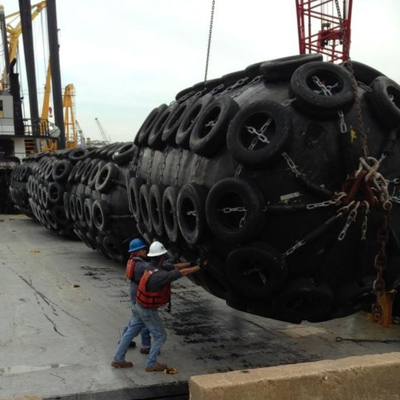Defensa de Marine Ship Yokohama Pneumatic Rubber del buque