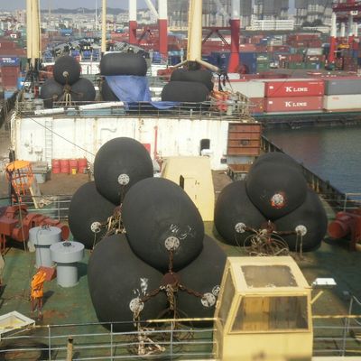 Impulso de goma natátil Marine Fender For Boat High de la fuerza neumática de CCS