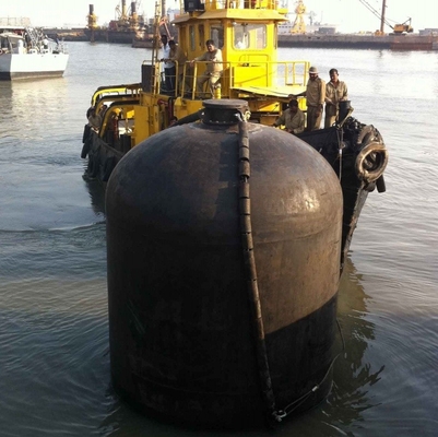 Tope natural del barco de goma de la defensa neumática hidráulica submarina para la protección de la nave