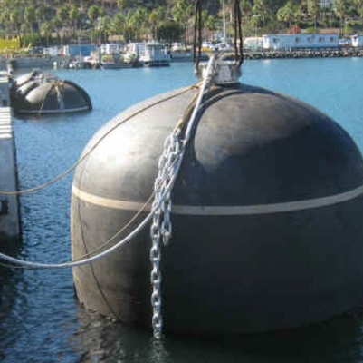 Tope natural del barco de goma de la defensa neumática hidráulica submarina para la protección de la nave