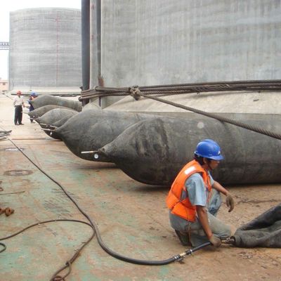 Nave flotante durable que lanza a Marine Rubber Airbag