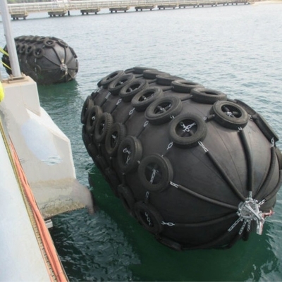 tipo de goma natural de los 3.3*6.5m Yokohama que flota la defensa neumática