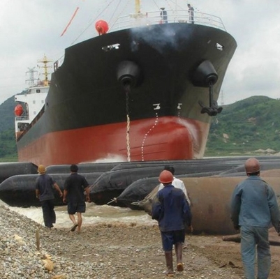 Ahorro costes sacos hinchables de elevación pesados de goma naturales inflables