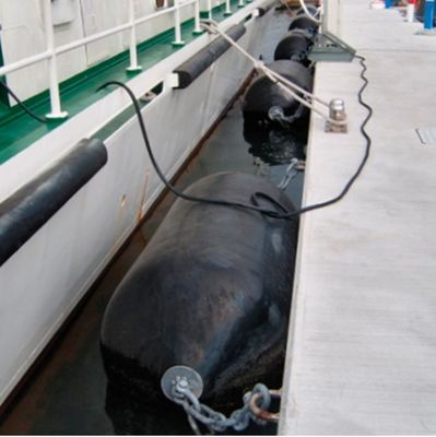 Piel flotante de parachoques de EVA Dock Fender With Polyurethane del barco buque-buque de la espuma