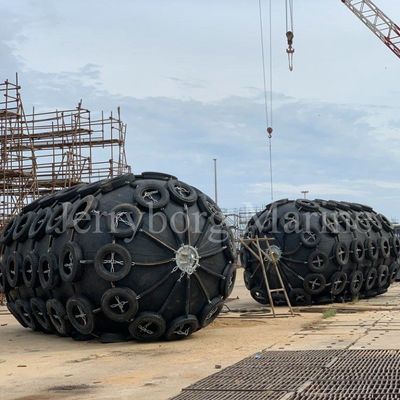 Muelle de alta presión Marine Rubber Fender neumática de 80kpa Yokohama
