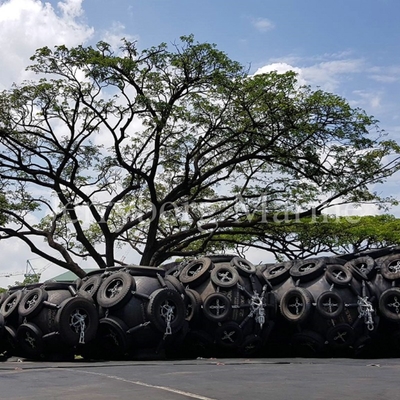 Transferencia costera 50kpa de goma natural del STS que flota la defensa neumática