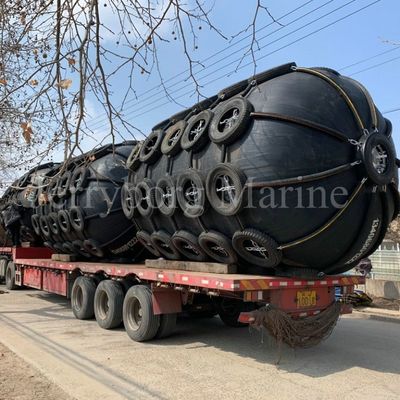 Muelle de alta presión Marine Rubber Fender neumática de 80kpa Yokohama