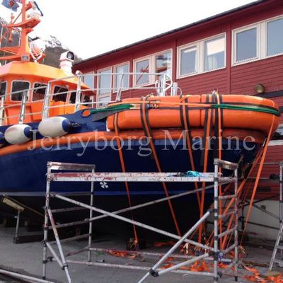 Hace espuma el buen funcionamiento EVA Foam Filled Fender sólida de la defensa para Workboat