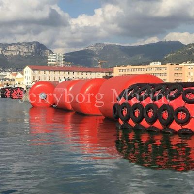 Neumático y cadena de Marine Floating Foam Fender With del poliuretano