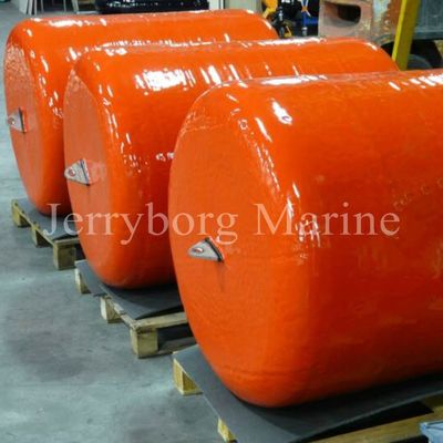 Capa de nylon de parachoques de la tela del cordón de Marine Solid Foam Fender With del poliuretano de la protección de la nave