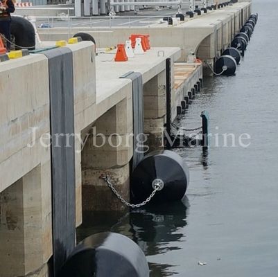 Defensa de alta calidad llenada espuma colorida del poliuretano de la defensa para las operaciones que atracan de la nave