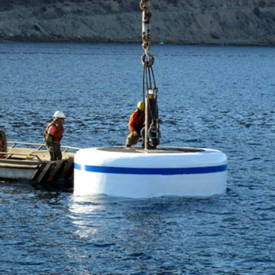 Boya de amarre de EVA Polythene Material Marine Vessel del alto rendimiento