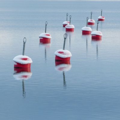 EVA Foam Filled Floating Ball delimita la boya de amarre de la barrera de agua del área de seguridad