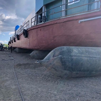 Lanzamiento inflable durable de Marine Rubber Airbag For Shipping