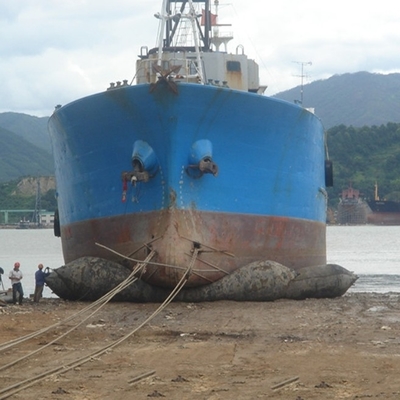 Lanzamiento inflable modificado para requisitos particulares de Marine Rubber Airbag For Shipping