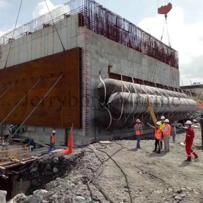 Lanzamiento inflable modificado para requisitos particulares de Marine Rubber Airbag For Shipping