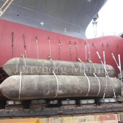 Barco Inflables marinos para el lanzamiento de buques para la construcción airbags de atraque caucho natural