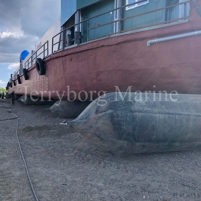 Lanzamiento anti del 1.5m*15m que estalla Marine Rubber Airbag For Ship