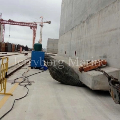 Nave que lanza a Marine Airbags For Shipping Containers inflable
